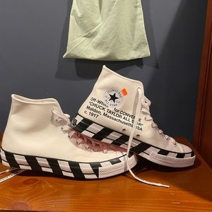 Off-White Converse High Top Size: US: 12 EU: 46 UK: 12